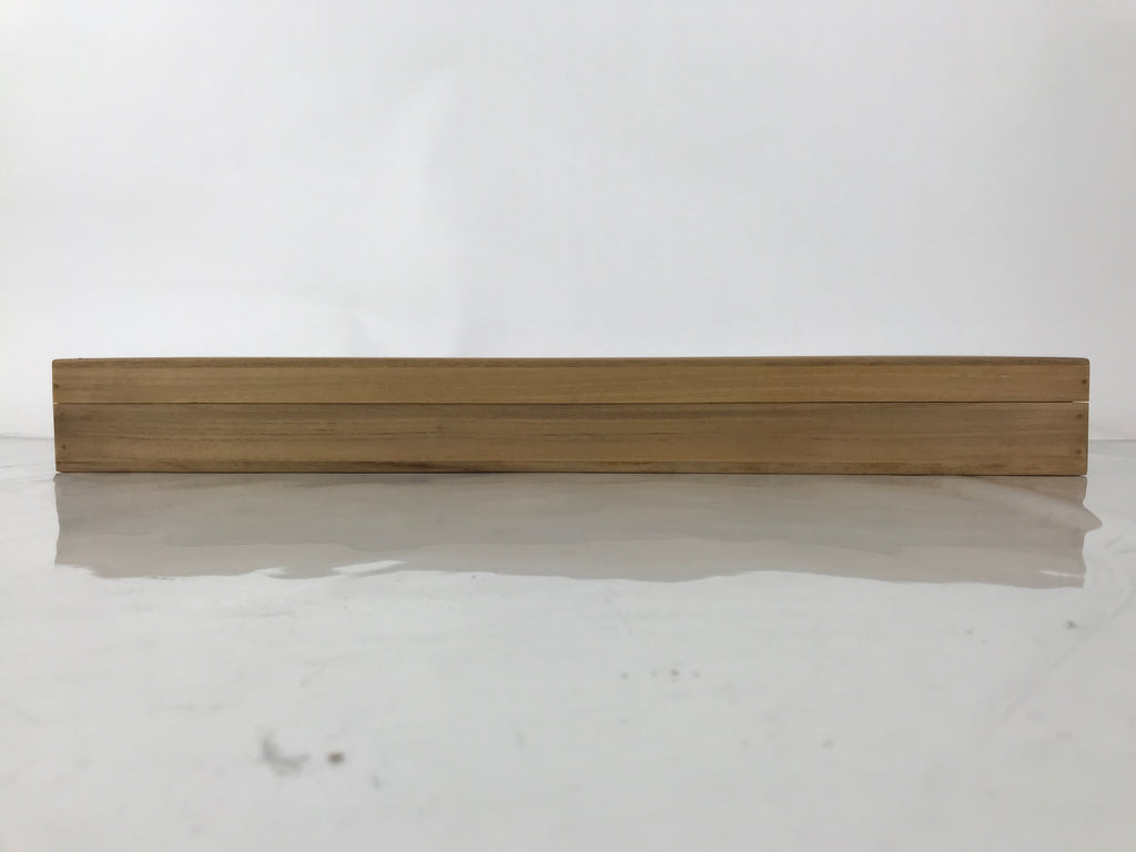 Japanese Wooden Hanging Scroll Box Vtg Kakejiku Hako Inside Length 62cm SB307