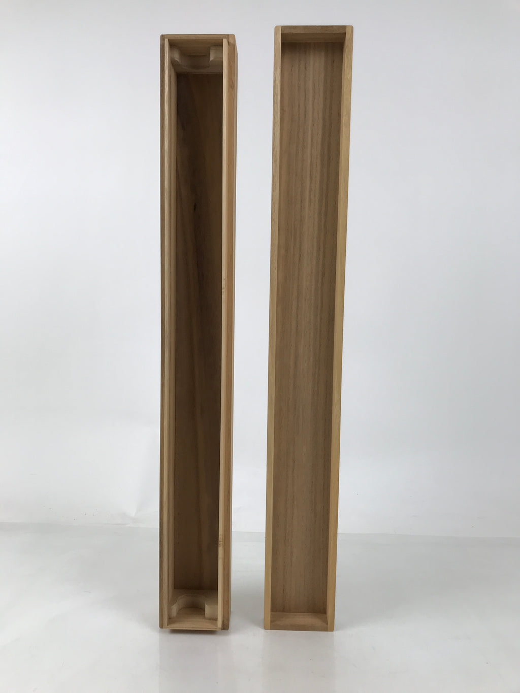 Japanese Wooden Hanging Scroll Box Vtg Kakejiku Hako Inside Length 62cm SB307