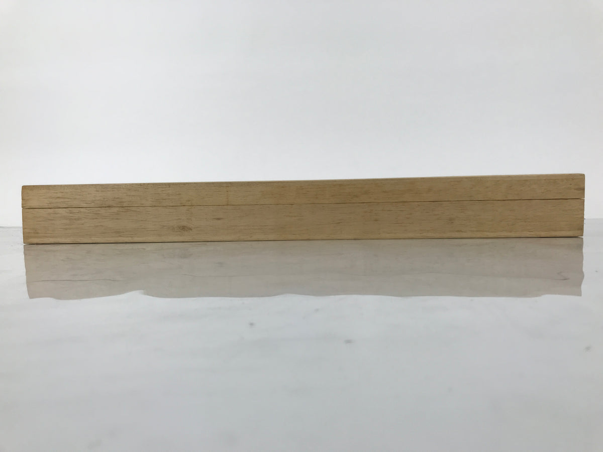 Japanese Wooden Hanging Scroll Box Vtg Kakejiku Hako Inside Length 63.1cm SB327