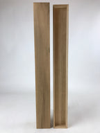Japanese Wooden Hanging Scroll Box Vtg Kakejiku Hako Inside Length 63.5cm SB274