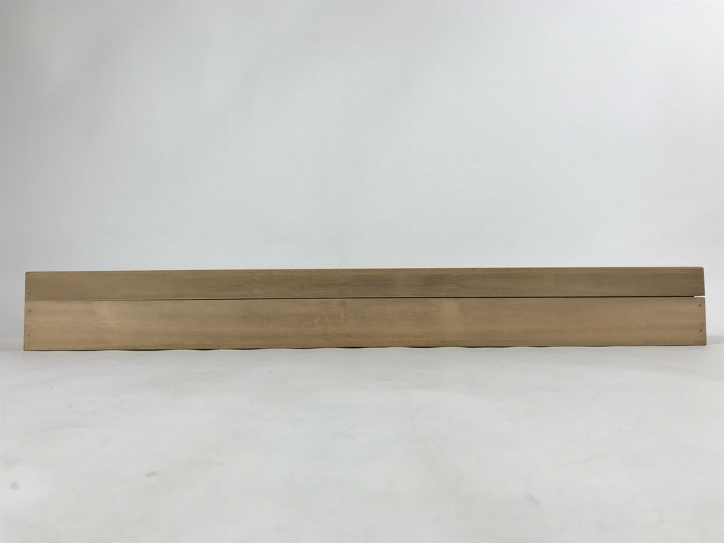 Japanese Wooden Hanging Scroll Box Vtg Kakejiku Hako Inside Length 63.5cm SB274