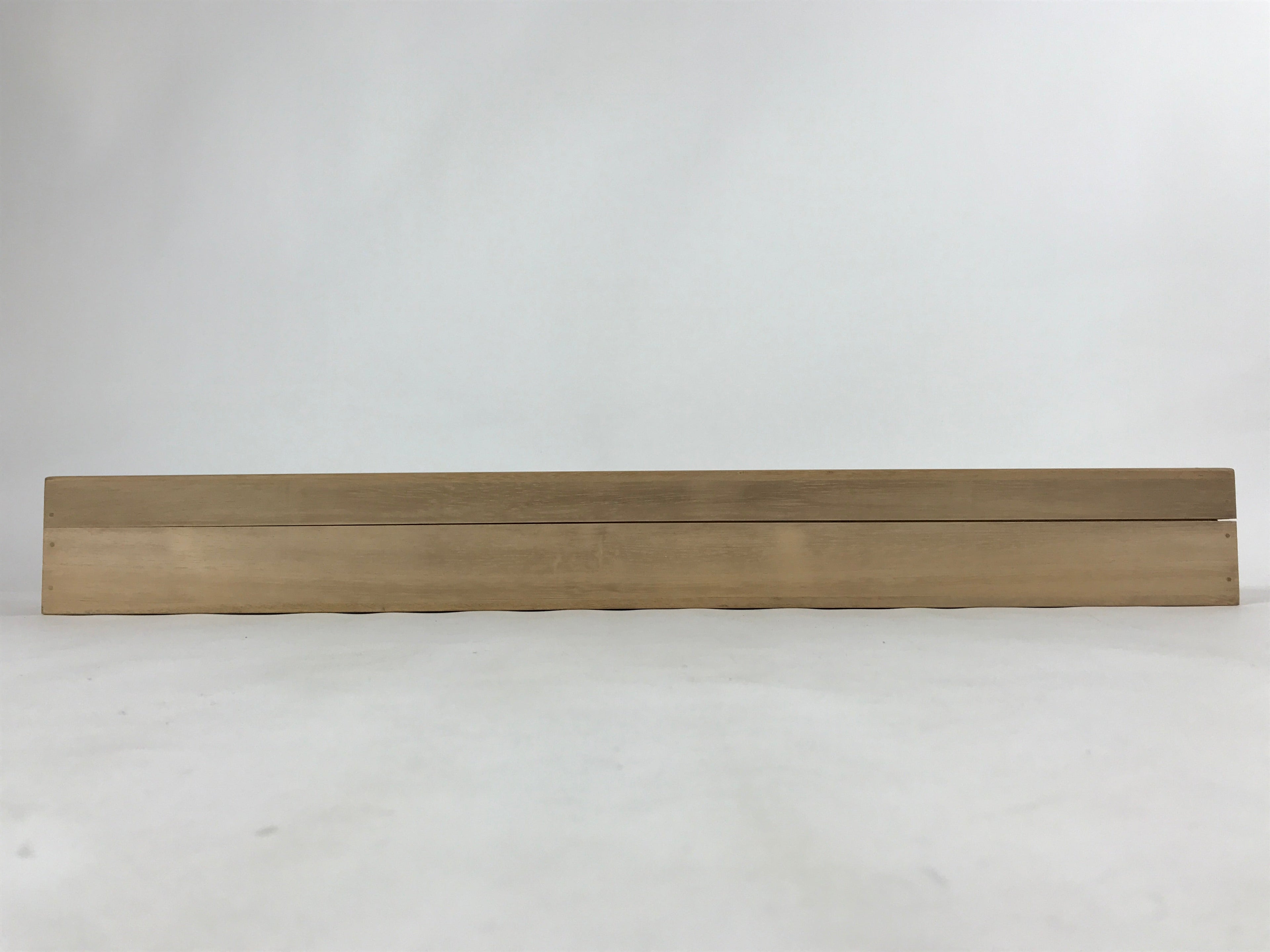 Japanese Wooden Hanging Scroll Box Vtg Kakejiku Hako Inside Length 63.5cm SB274