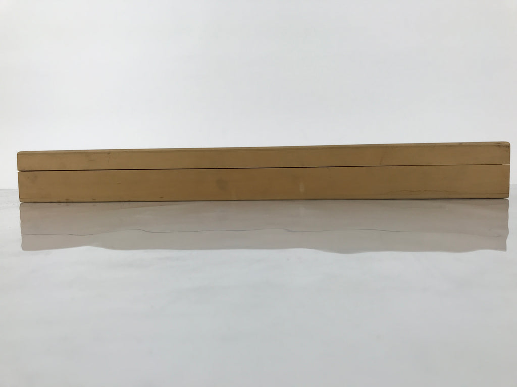 Japanese Wooden Hanging Scroll Box Vtg Kakejiku Hako Inside Length 63.5cm SB333