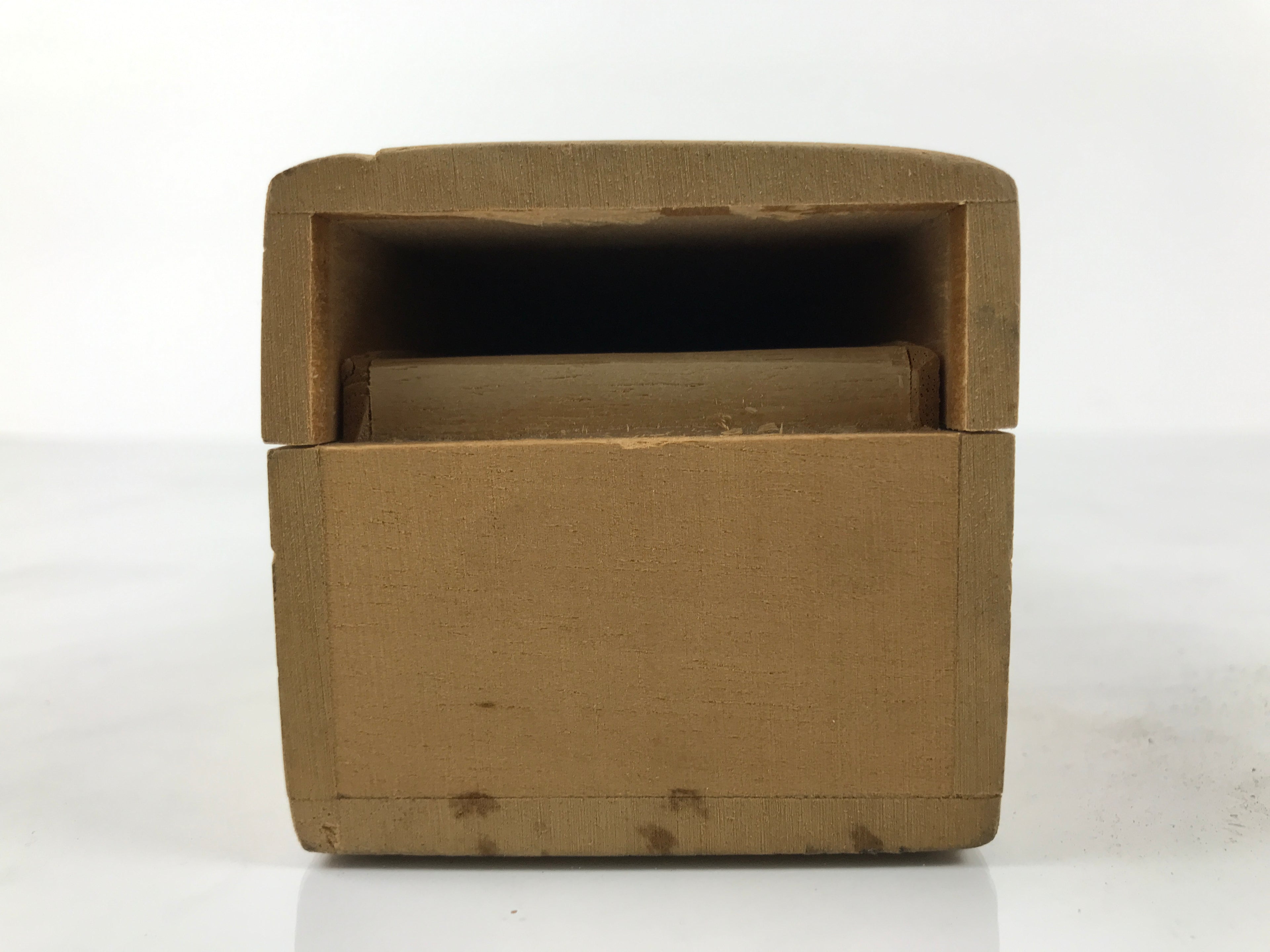 Japanese Wooden Hanging Scroll Box Vtg Kakejiku Hako Inside Length 63.5cm SB333