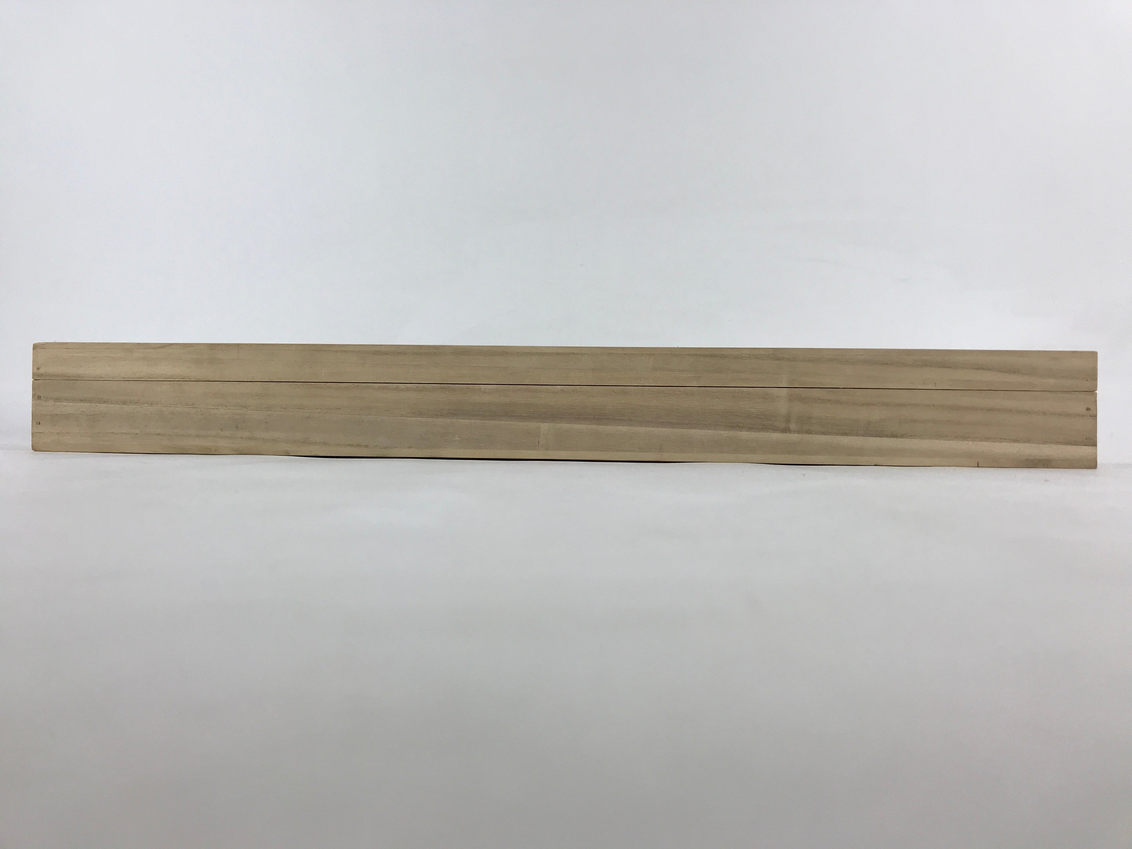 Japanese Wooden Hanging Scroll Box Vtg Kakejiku Hako Inside Length 63.7cm SB214