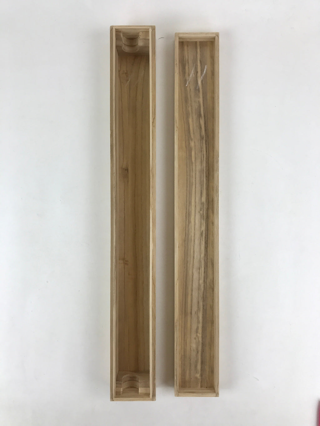 Japanese Wooden Hanging Scroll Box Vtg Kakejiku Hako Inside Length 63.7cm SB214