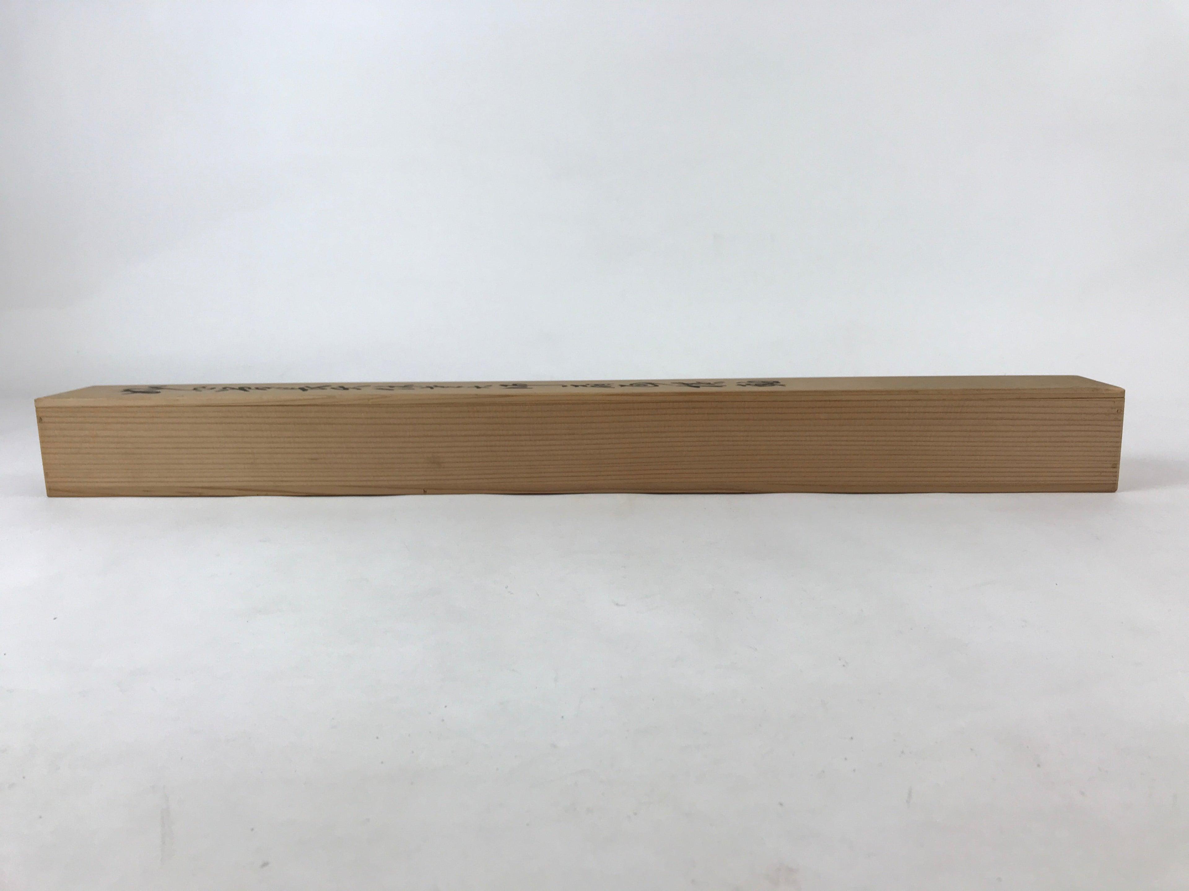 Japanese Wooden Hanging Scroll Box Vtg Kakejiku Hako Inside Length 65.4cm SB237