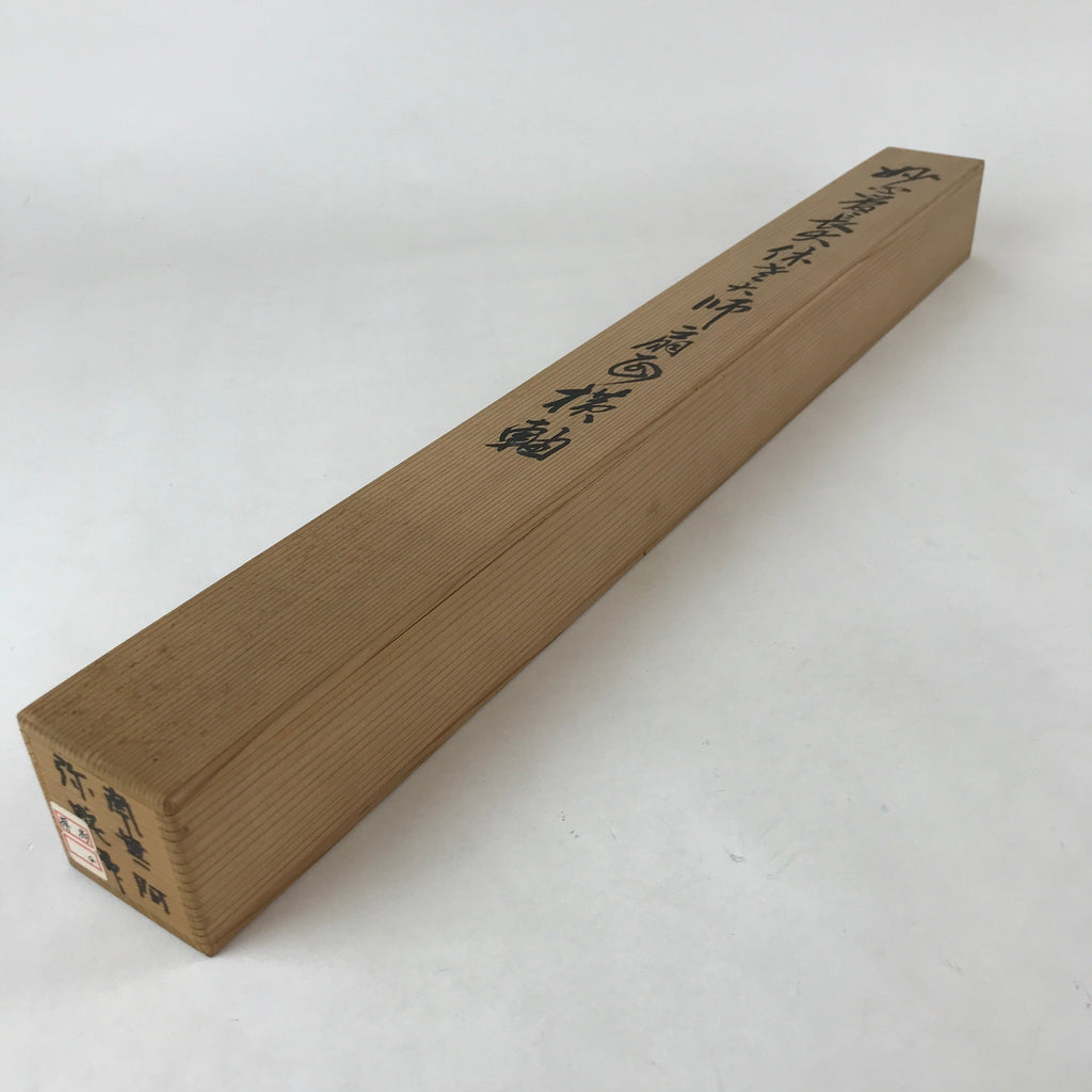 Japanese Wooden Hanging Scroll Box Vtg Kakejiku Hako Inside Length 65.4cm SB237