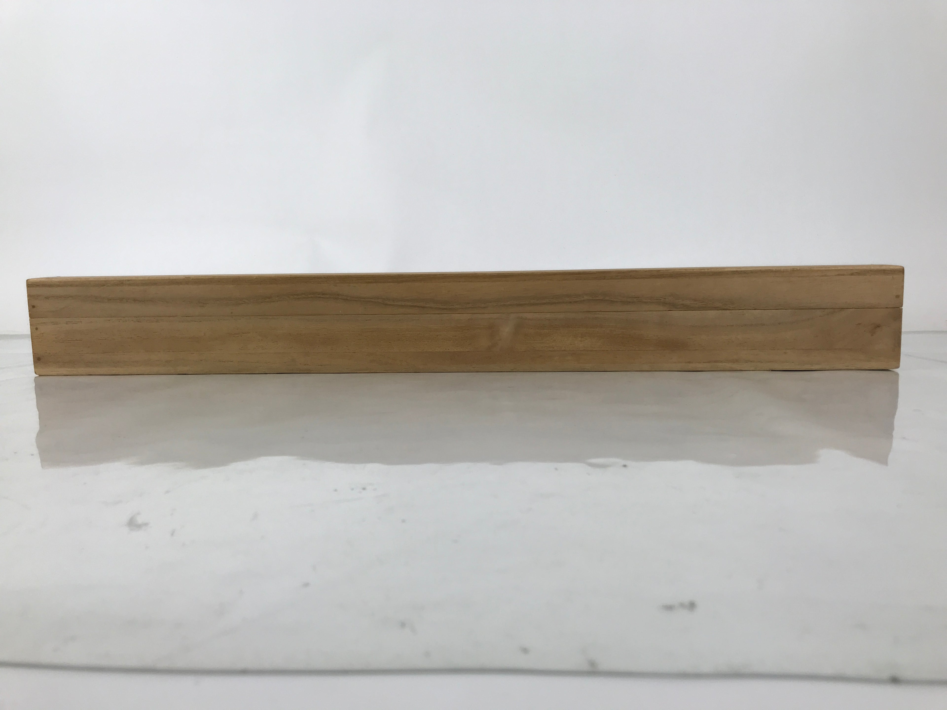 Japanese Wooden Hanging Scroll Box Vtg Kakejiku Hako Inside Length 66.7cm SB314