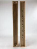 Japanese Wooden Hanging Scroll Box Vtg Kakejiku Hako Inside Length 66.8cm SB258