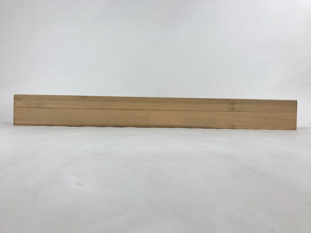 Japanese Wooden Hanging Scroll Box Vtg Kakejiku Hako Inside Length 66.8cm SB258