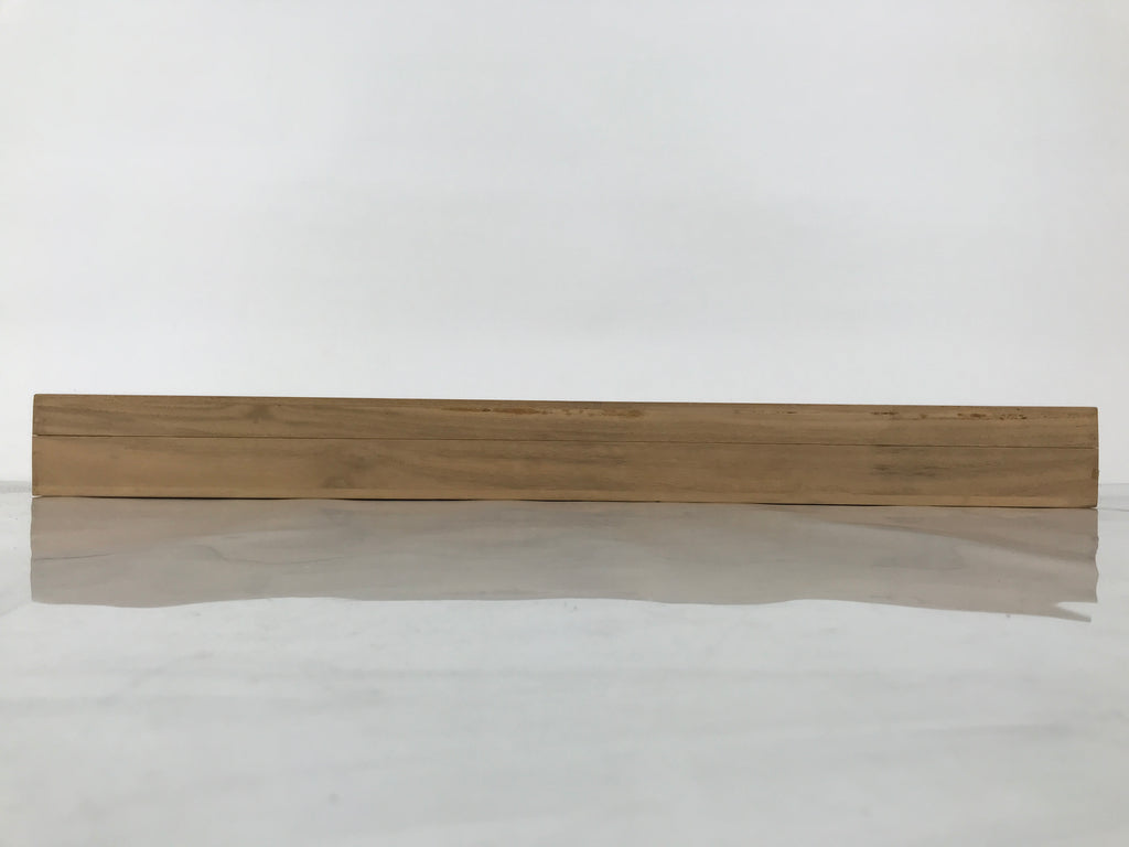 Japanese Wooden Hanging Scroll Box Vtg Kakejiku Hako Inside Length 68.2cm SB355