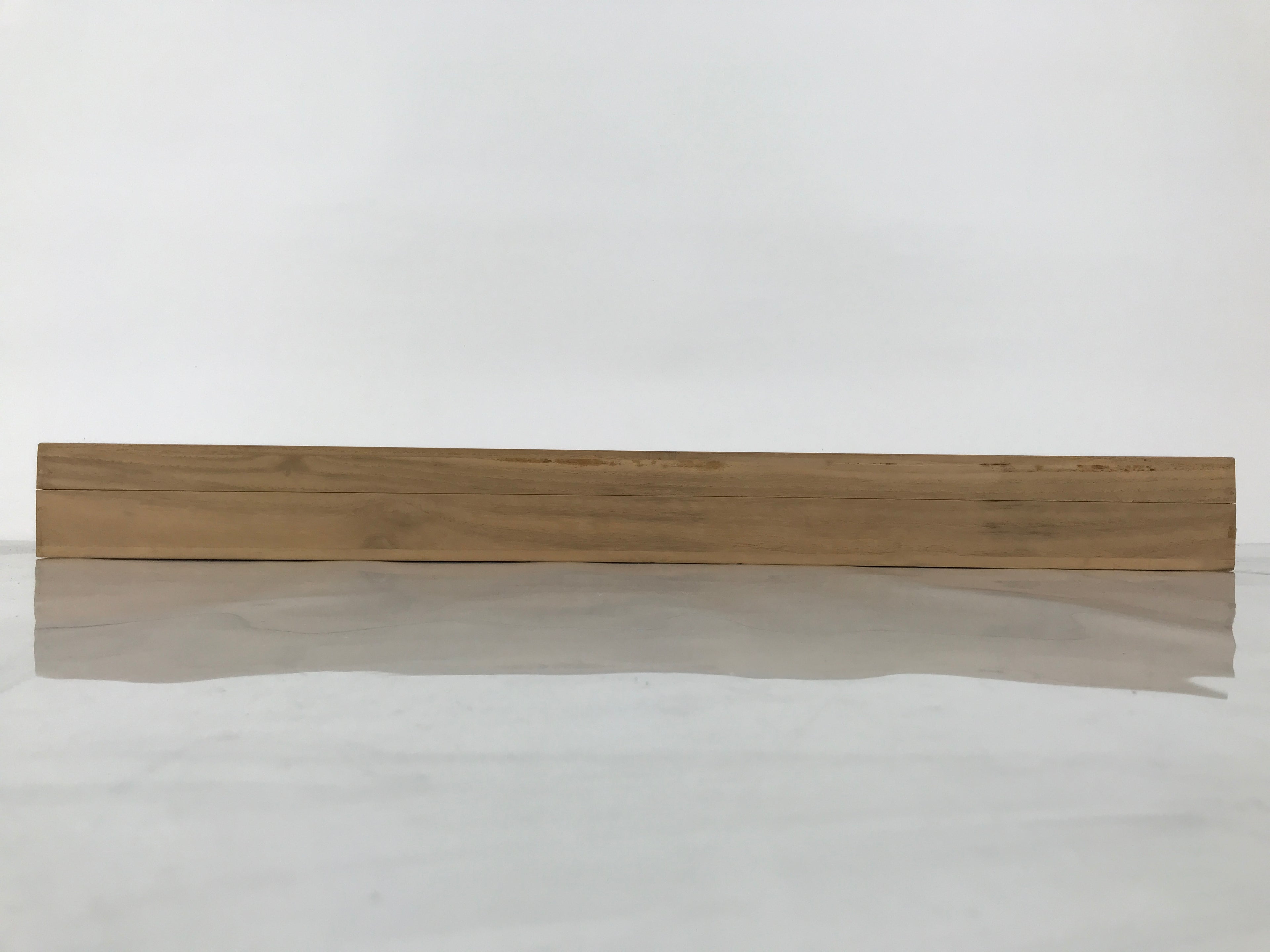 Japanese Wooden Hanging Scroll Box Vtg Kakejiku Hako Inside Length 68.2cm SB355