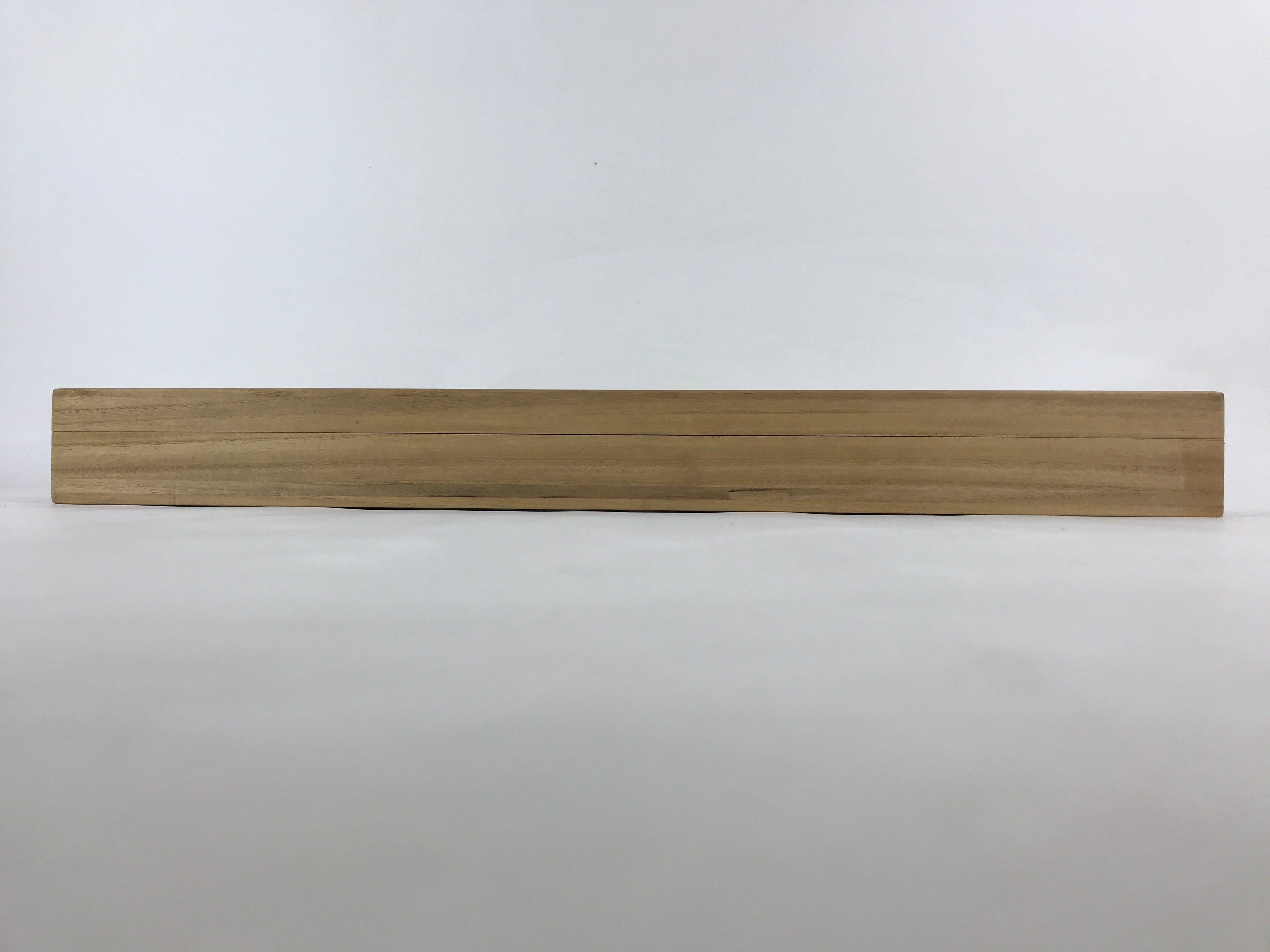 Japanese Wooden Hanging Scroll Box Vtg Kakejiku Hako Inside Length 69.5cm SB213