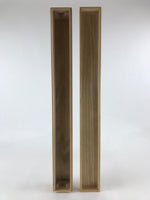 Japanese Wooden Hanging Scroll Box Vtg Kakejiku Hako Inside Length 69.5cm SB213
