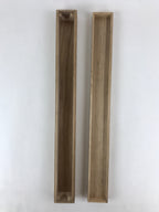 Japanese Wooden Hanging Scroll Box Vtg Kakejiku Hako Inside Length 70.2cm SB212
