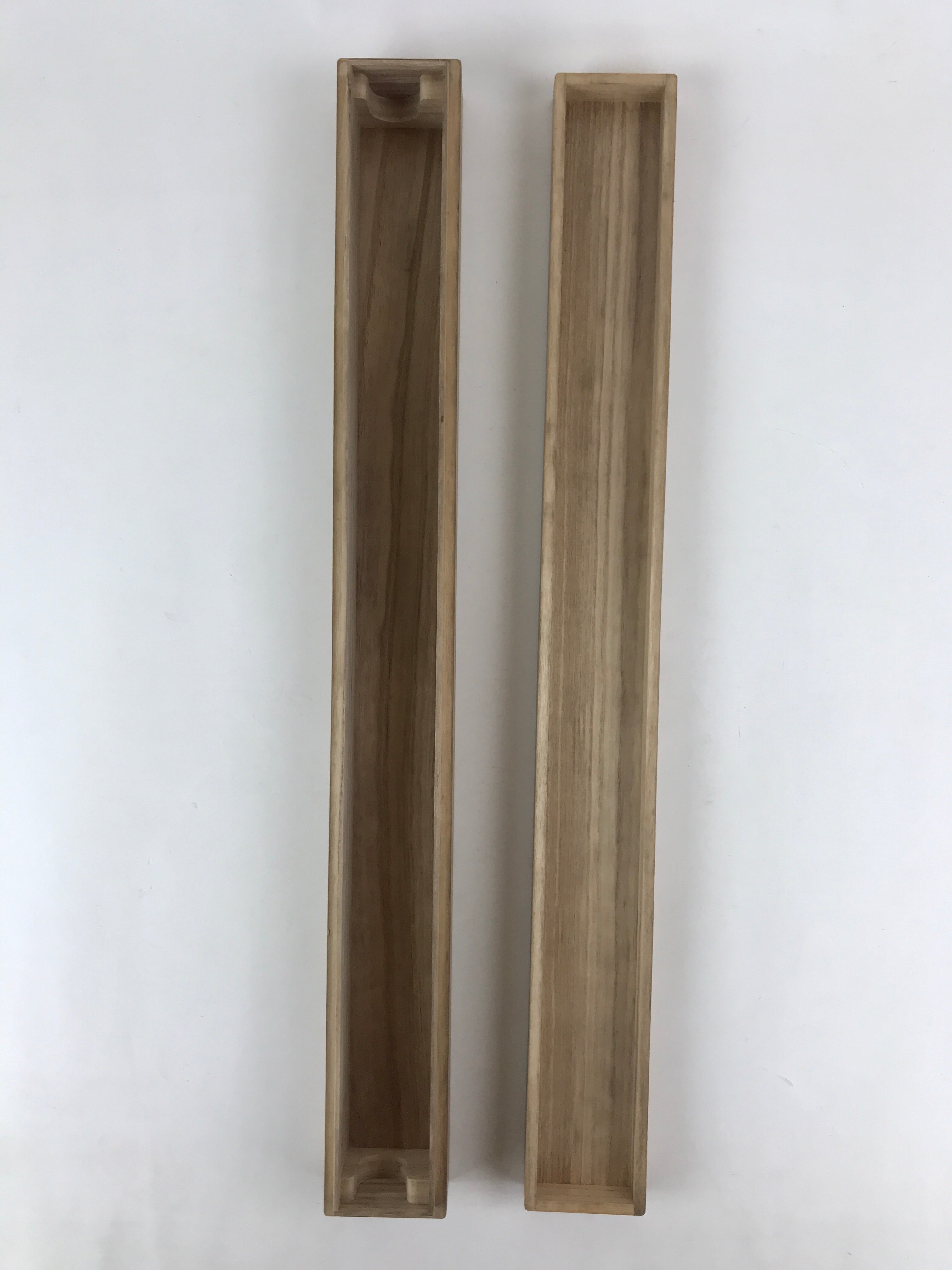 Japanese Wooden Hanging Scroll Box Vtg Kakejiku Hako Inside Length 70.2cm SB212