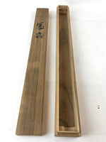 Japanese Wooden Hanging Scroll Box Vtg Kakejiku Hako Inside Length 71.5cm SB254