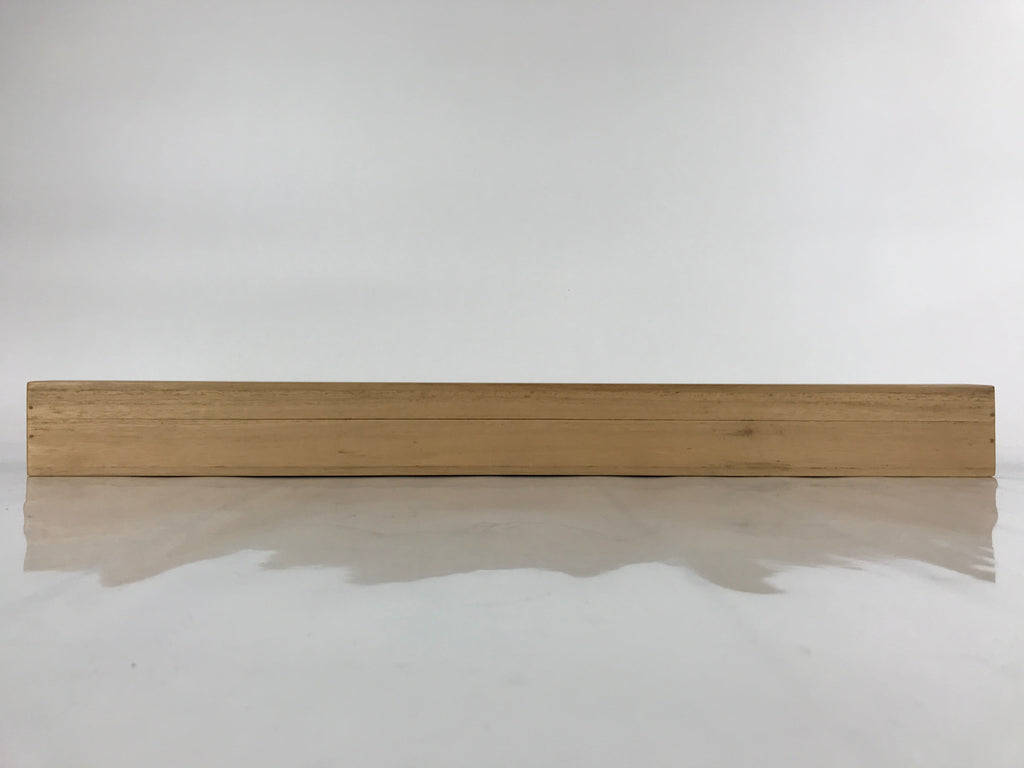 Japanese Wooden Hanging Scroll Box Vtg Kakejiku Hako Inside Length 72.5cm SB289