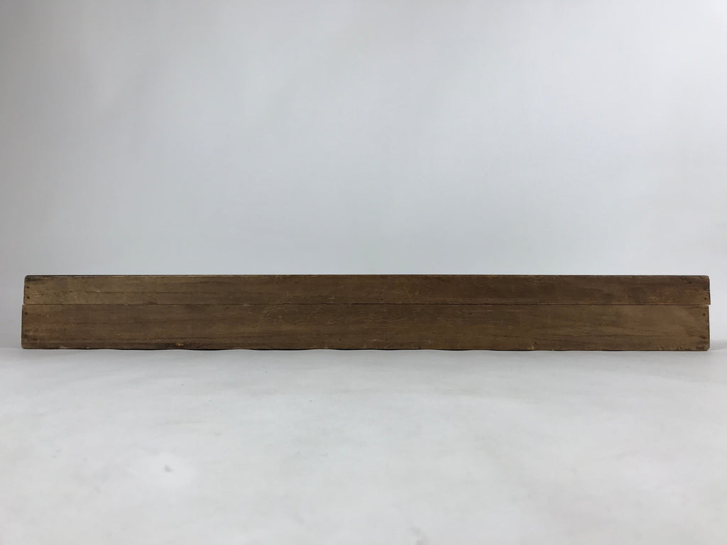 Japanese Wooden Hanging Scroll Box Vtg Kakejiku Hako Inside Length 72cm SB281