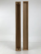 Japanese Wooden Hanging Scroll Box Vtg Kakejiku Hako Inside Length 72cm SB315