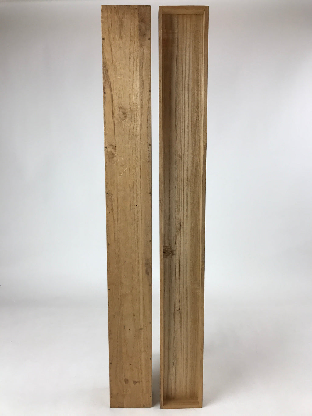 Japanese Wooden Hanging Scroll Box Vtg Kakejiku Hako Inside Length 73.7cm SB273