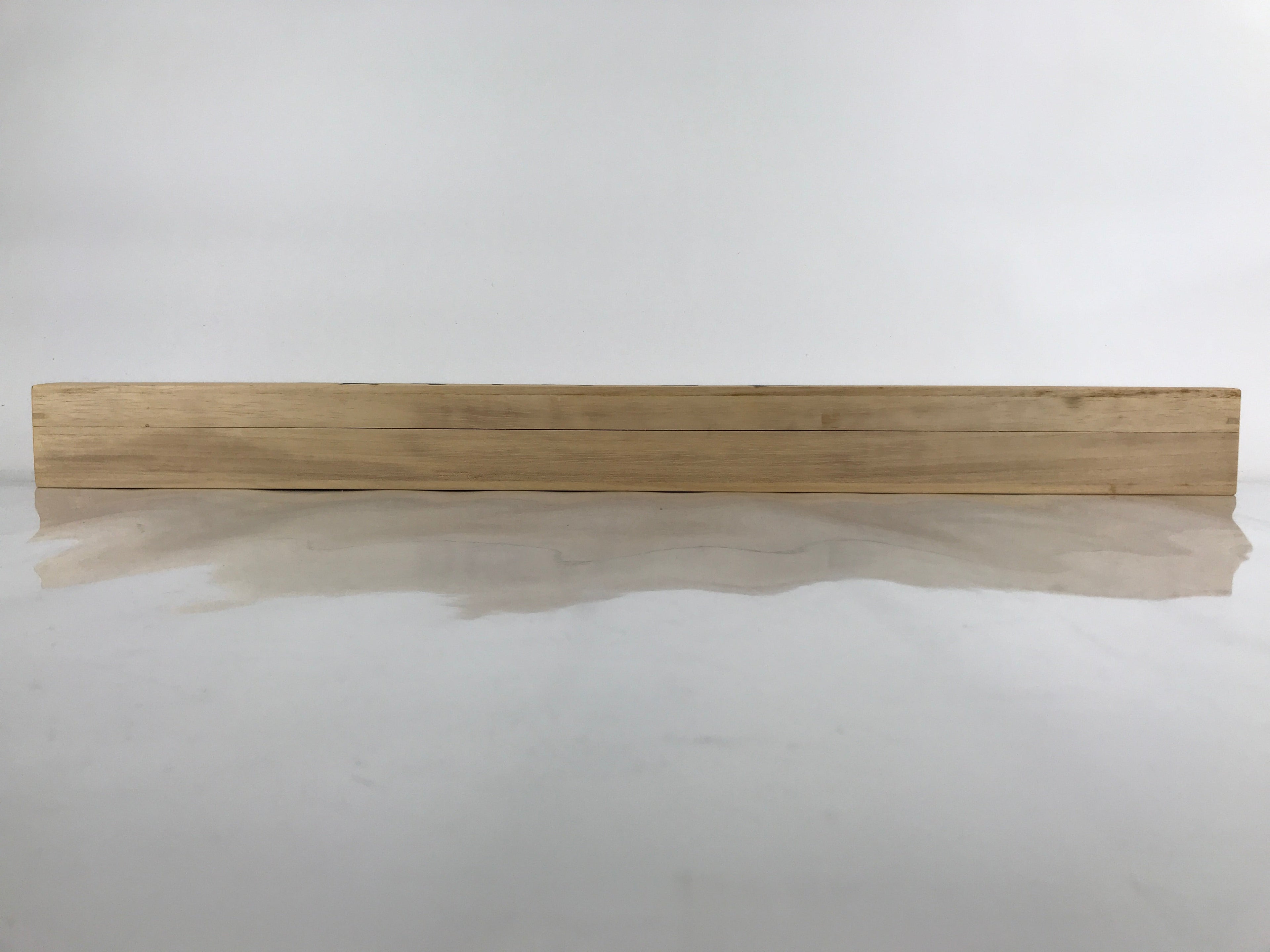 Japanese Wooden Hanging Scroll Box Vtg Kakejiku Hako Inside Length 80.5cm SB295
