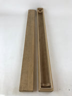 Japanese Wooden Hanging Scroll Box Vtg Kakejiku Hako Inside Length 93.7cm SB252