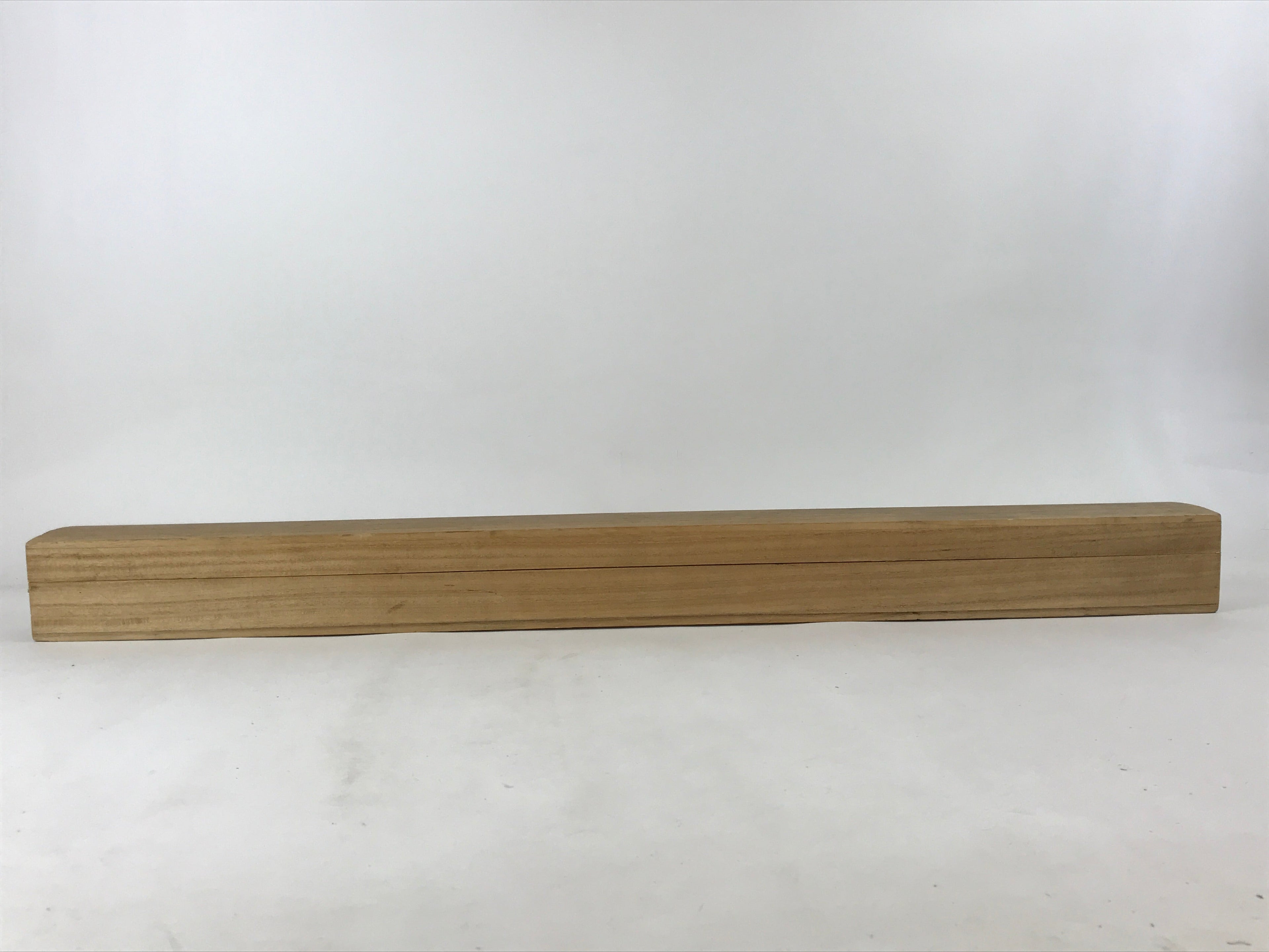 Japanese Wooden Hanging Scroll Box Vtg Kakejiku Hako Inside Length 93.7cm SB252