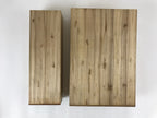 Japanese Wooden Hinoki Storage Chest Vtg Lockbox Large 4 Drawers Brown T352