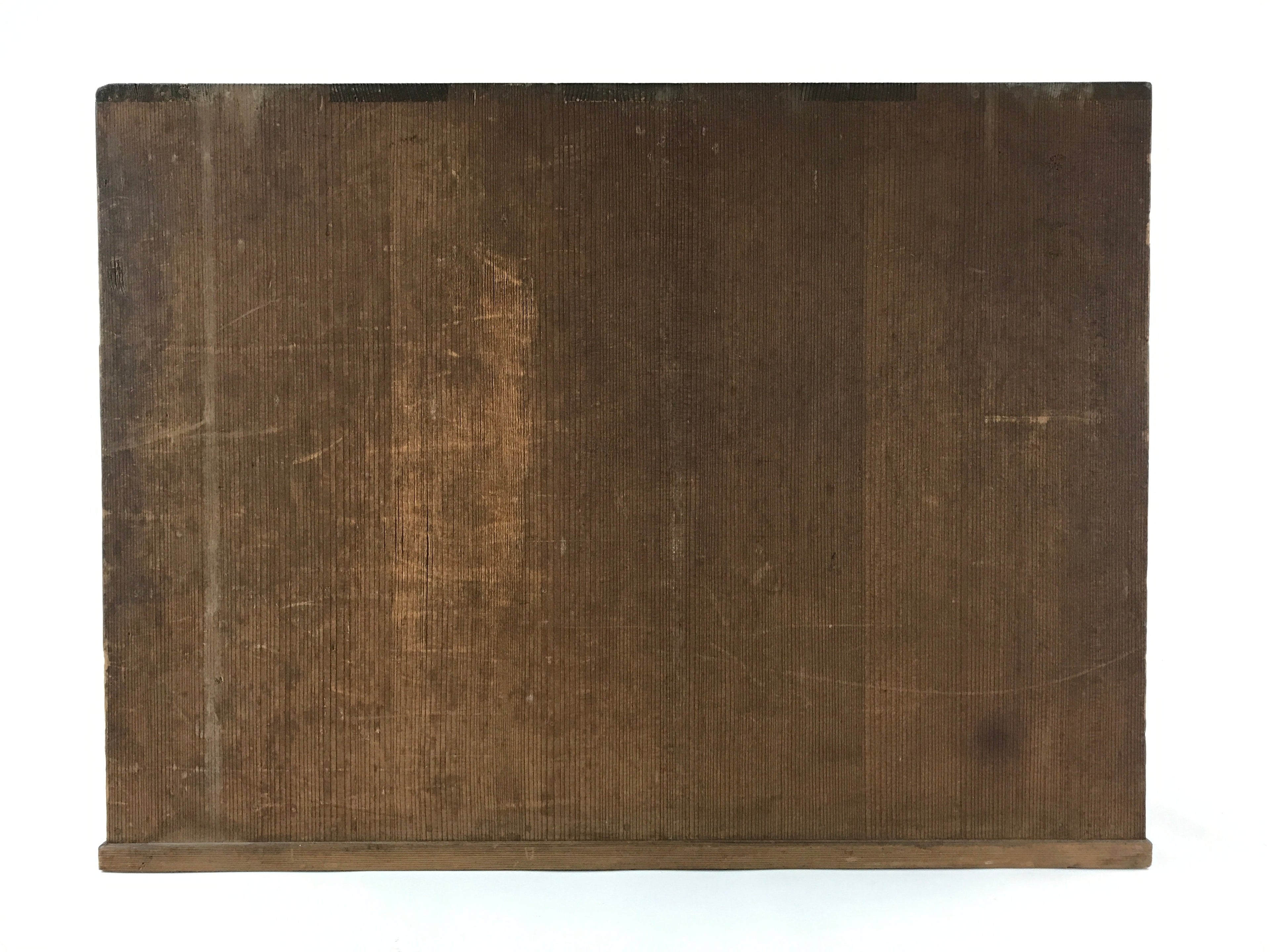 Japanese Wooden Hinoki Storage Chest Vtg Lockbox Large 4 Drawers Brown T352