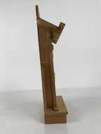 Japanese Wooden Kamidana Shinto Home Shrine Vtg God Prayer Shelf Brown BA883