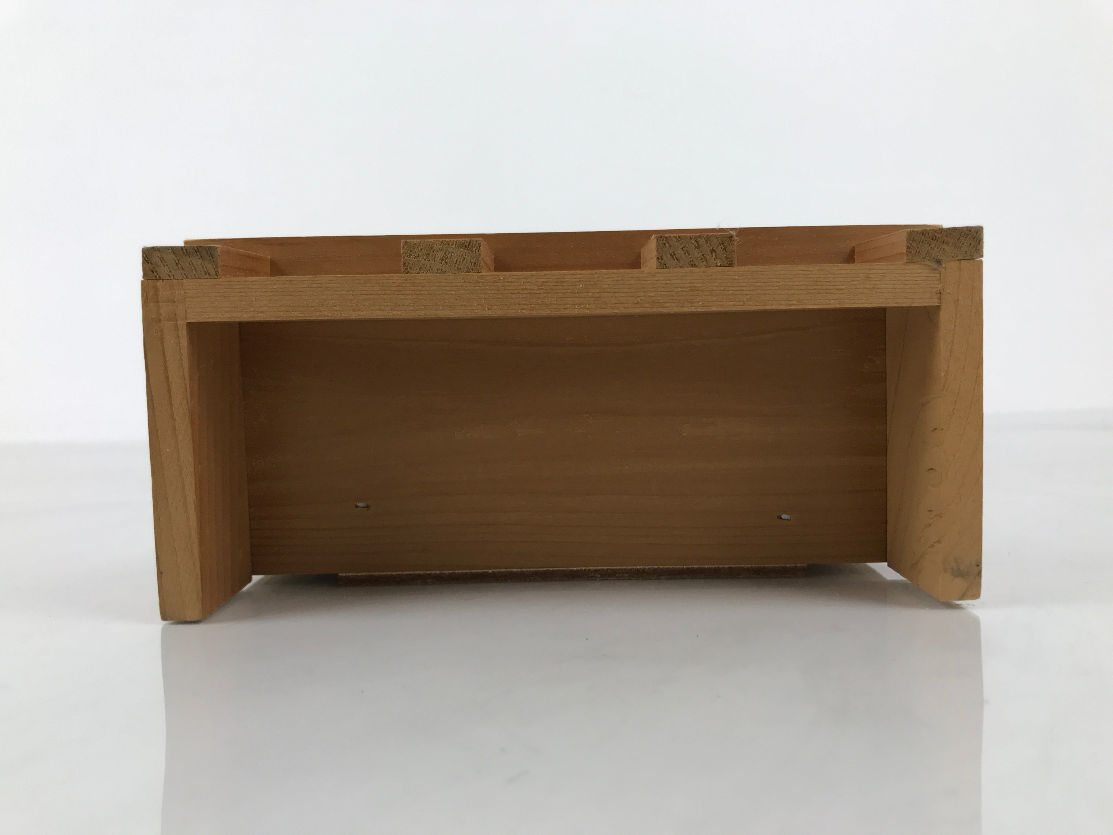 Japanese Wooden Kamidana Shinto Home Shrine Vtg God Prayer Shelf Brown BA883