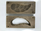 Japanese Wooden Kashigata Cake Mold Sweet Wagashi Takenoko Bamboo Shoot Kg634