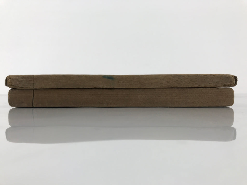 Japanese Wooden Kashigata Cake Mold Vtg Sweet Wagashi Balloon Flower Kikyo Kg764