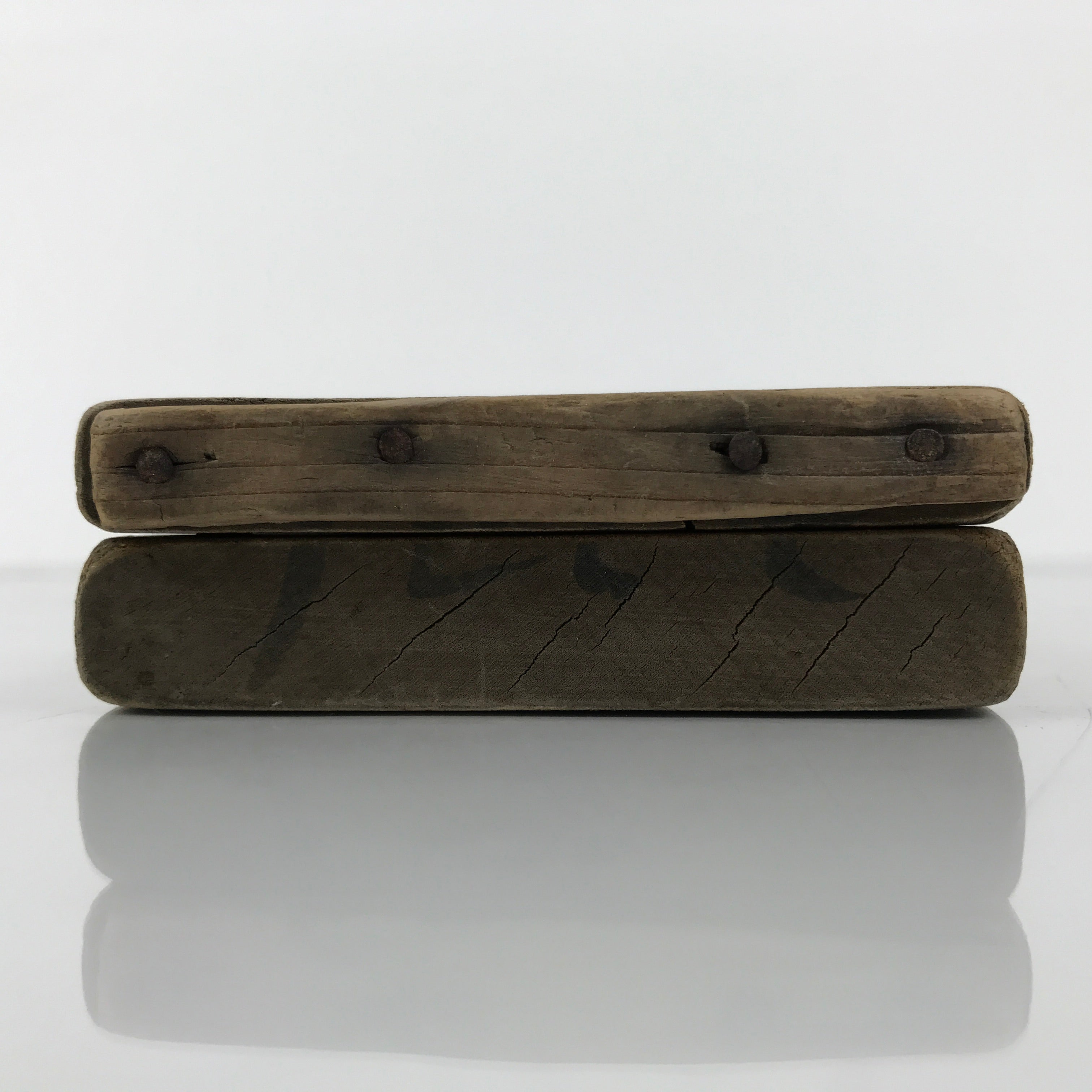 Japanese Wooden Kashigata Cake Mold Vtg Sweet Wagashi Balloon Flower Kikyo Kg764