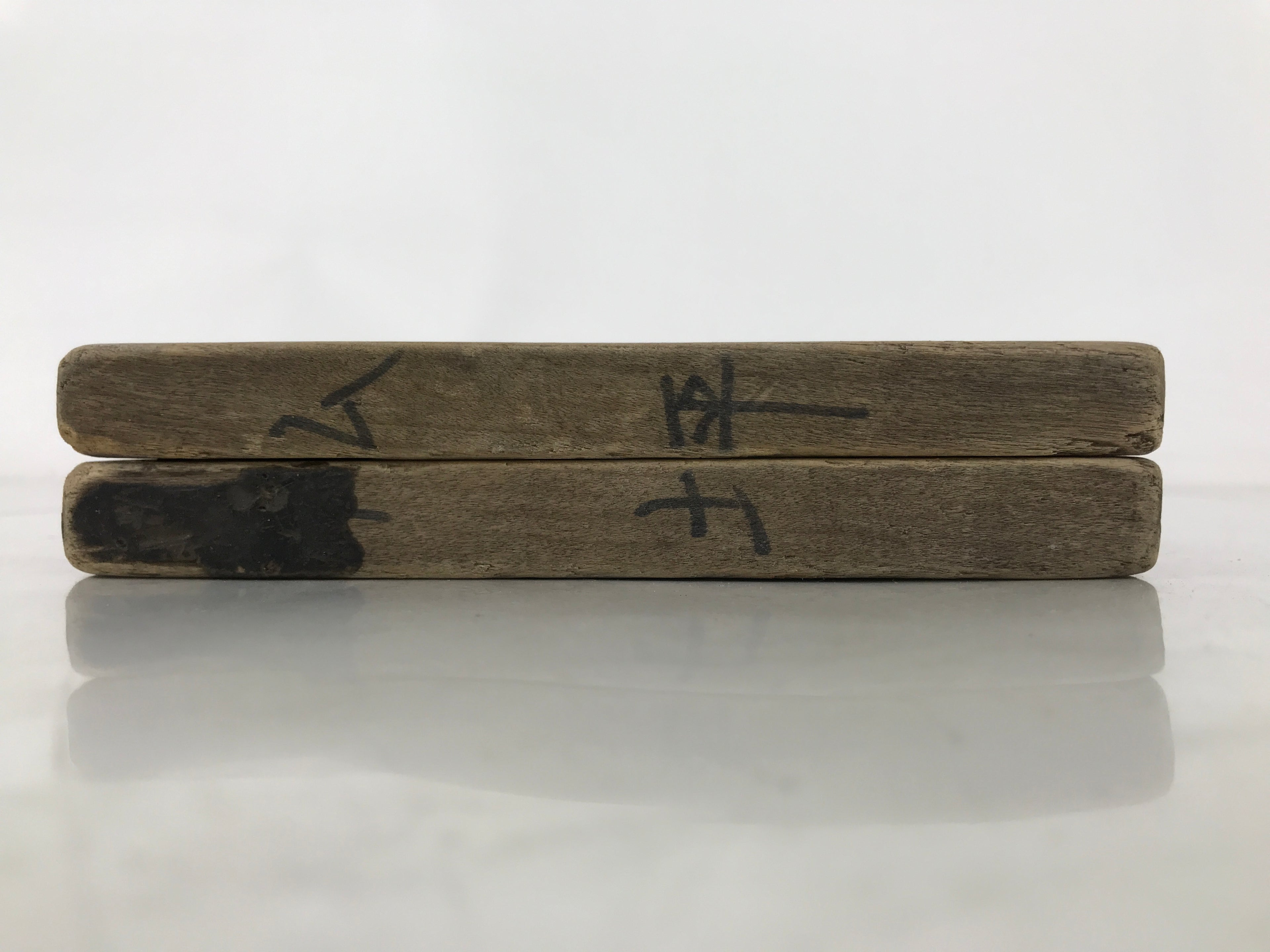 Japanese Wooden Kashigata Cake Mold Vtg Sweet Wagashi Buddhist Mon Crest Kg669