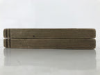 Japanese Wooden Kashigata Cake Mold Vtg Sweet Wagashi Buddhist Mon Crest Kg669
