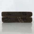 Japanese Wooden Kashigata Cake Mold Vtg Sweet Wagashi Buddhist Mon Crest Kg669