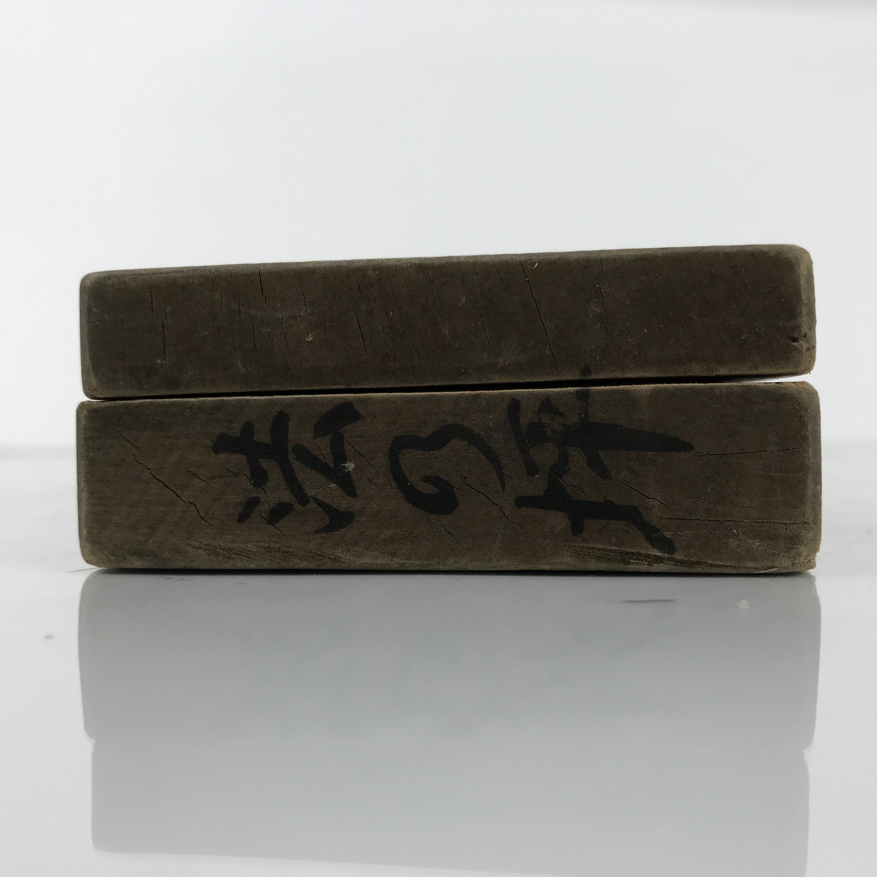 Japanese Wooden Kashigata Cake Mold Vtg Sweet Wagashi Buddhist Mon Crest Kg745