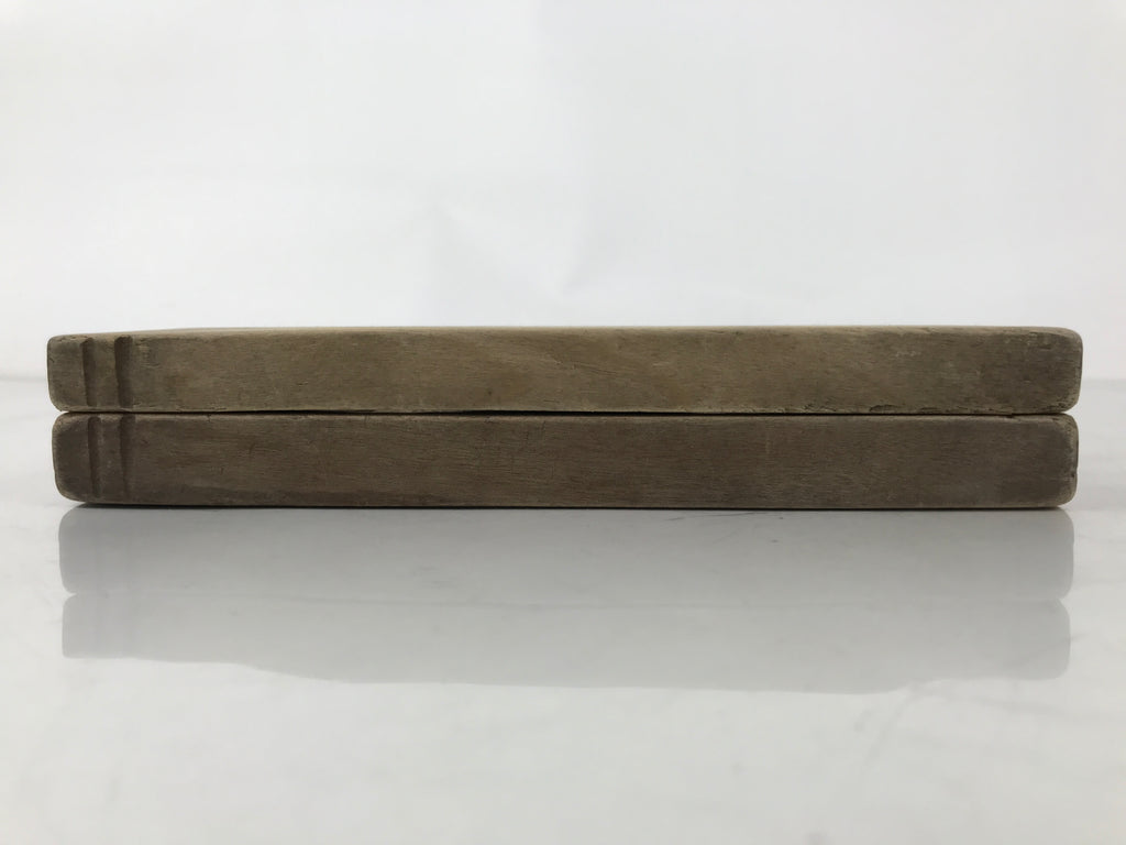 Japanese Wooden Kashigata Cake Mold Vtg Sweet Wagashi Chrysanthemum Kiku Kg635