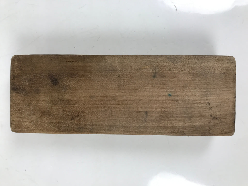 Japanese Wooden Kashigata Cake Mold Vtg Sweet Wagashi Chrysanthemum Kiku Kg635