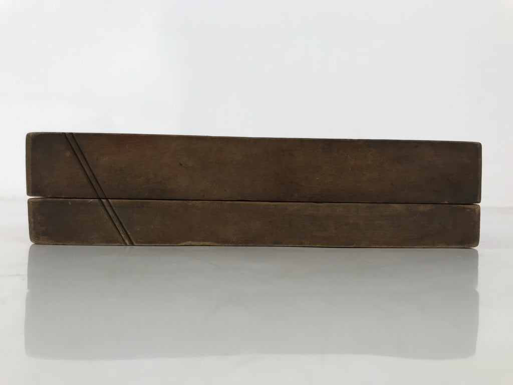 Japanese Wooden Kashigata Cake Mold Vtg Sweet Wagashi Chrysanthemum Kiku Kg642