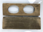 Japanese Wooden Kashigata Cake Mold Vtg Sweet Wagashi Chrysanthemum Kiku Kg734