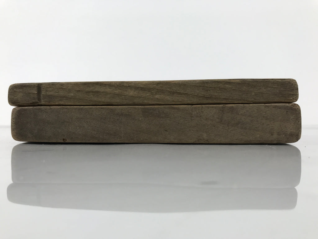 Japanese Wooden Kashigata Cake Mold Vtg Sweet Wagashi Chrysanthemum Kiku Kg746