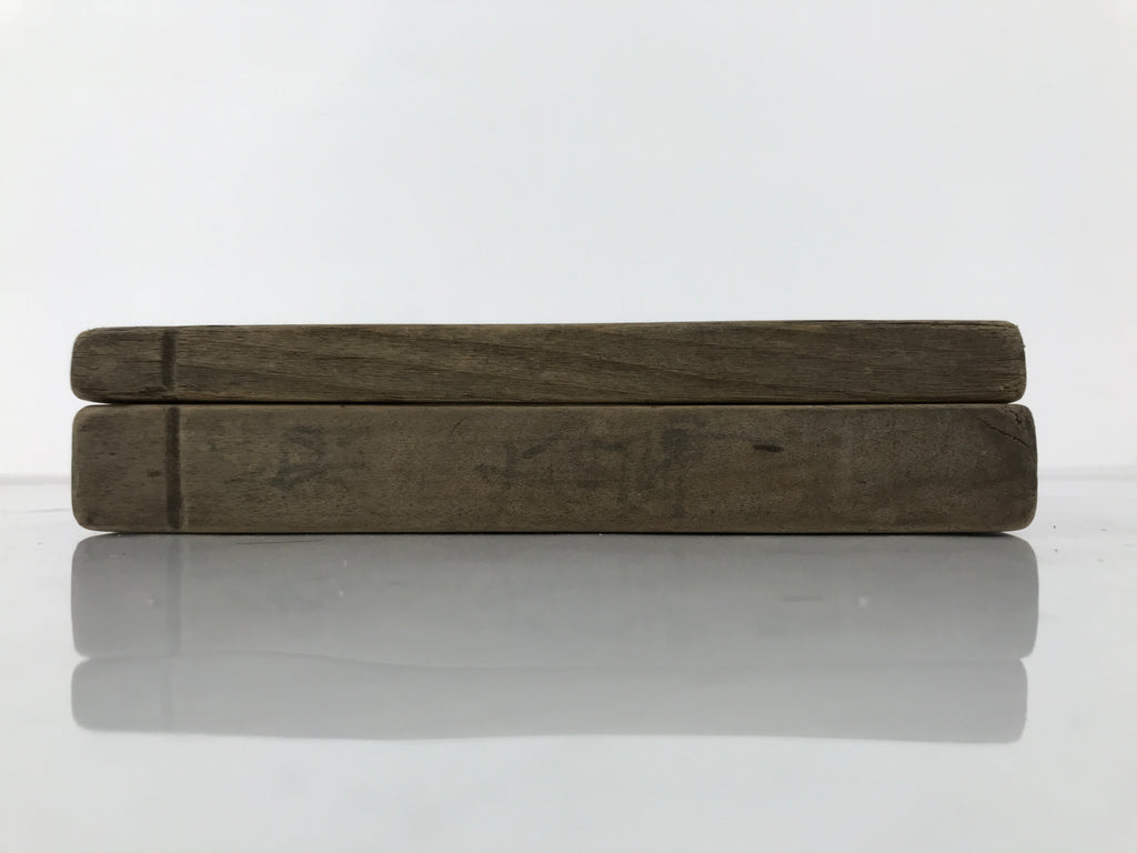 Japanese Wooden Kashigata Cake Mold Vtg Sweet Wagashi Chrysanthemum Kiku Kg746