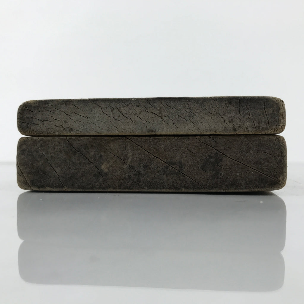 Japanese Wooden Kashigata Cake Mold Vtg Sweet Wagashi Chrysanthemum Kiku Kg746