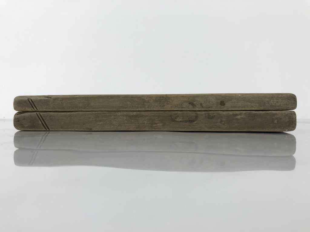 Japanese Wooden Kashigata Cake Mold Vtg Sweet Wagashi Chrysanthemum Kiku Kg762