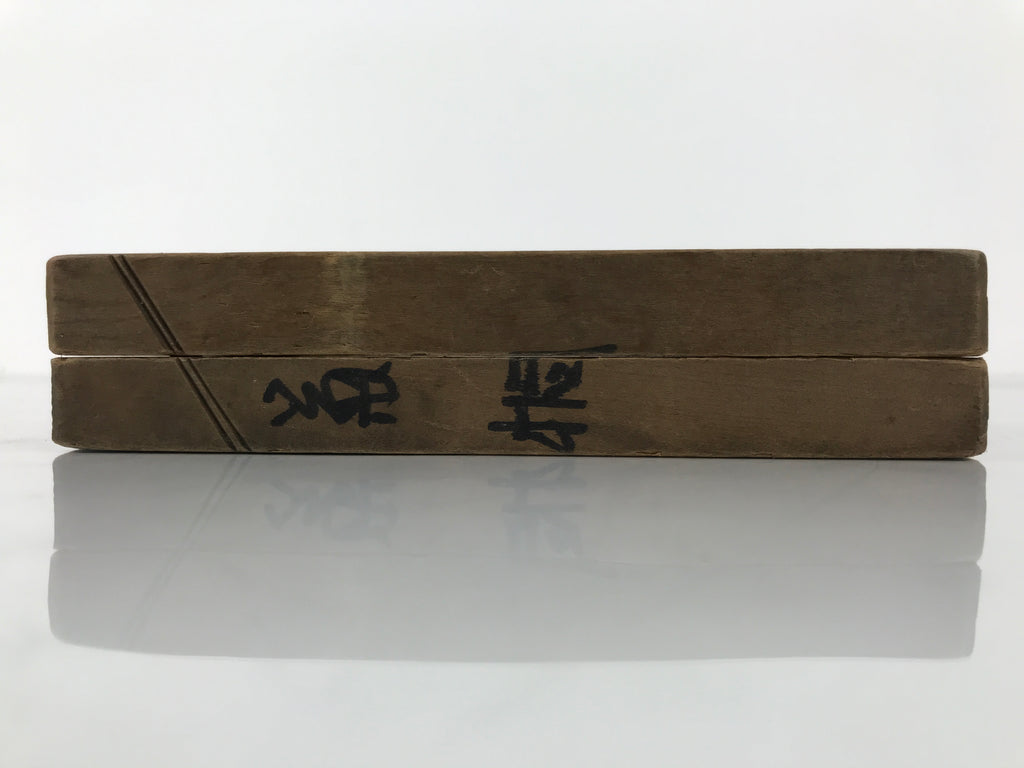 Japanese Wooden Kashigata Cake Mold Vtg Sweet Wagashi Chrysanthemum Kiku Kg791