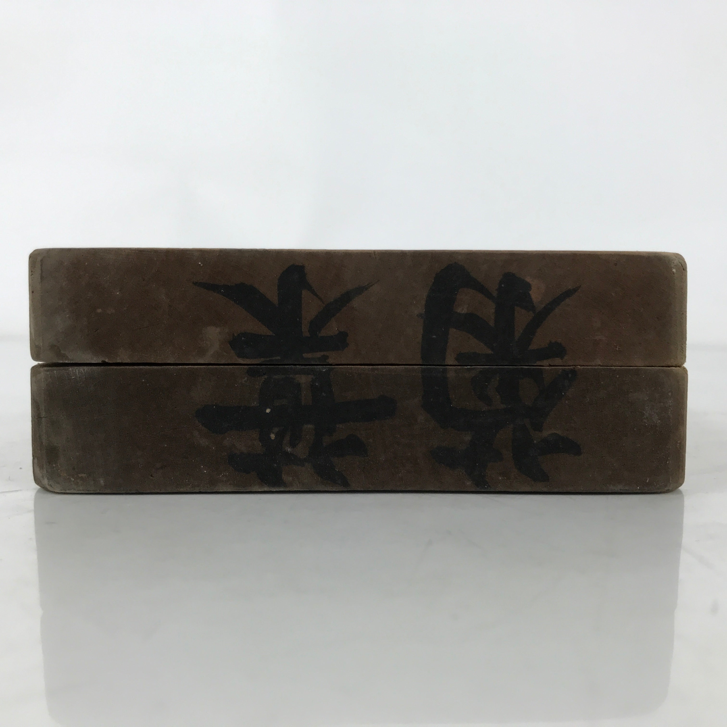 Japanese Wooden Kashigata Cake Mold Vtg Sweet Wagashi Chrysanthemum Leaf Kg656
